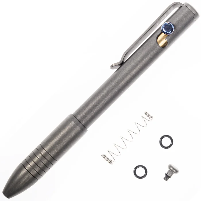 00752 – Big Idea Design Bolt Action Pen Ti SW