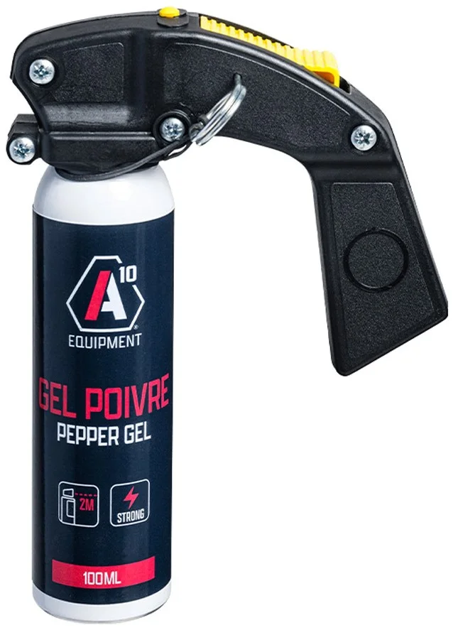 01.087007 – SECU-ONE Aérosol gel poivre 100 ml avec poignée
