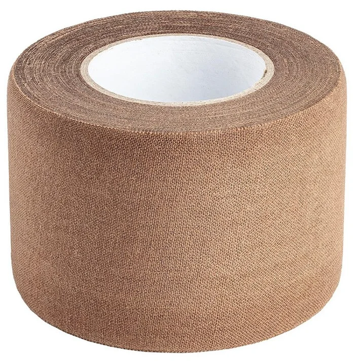 01.097298 – TOE DESIGN Bande adhésive Tissu 5 cm x 10 m TAN