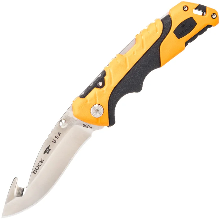 0660ORG-B – Buck Pursuit Pro Large Folding Guthook