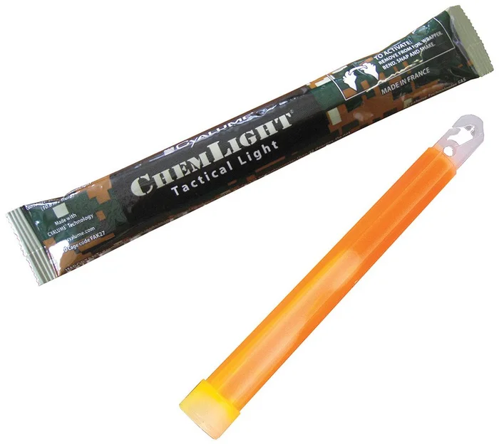 08.202403 – CYALUME Chemlight Bâton Lumineux 15cm 12H ORANGE