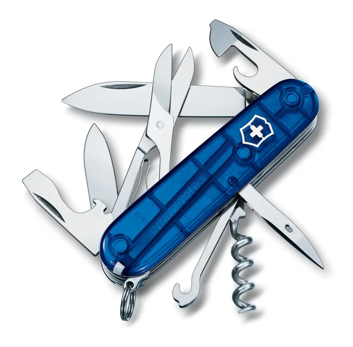 1.3703.T2 – VICTORINOX CLIMBER BLEU TRANSLUCIDE