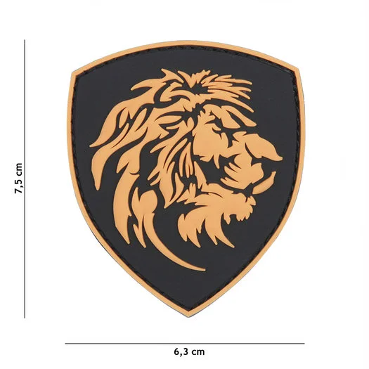 101 INC 3D PVC patch  » Dutch lion « 