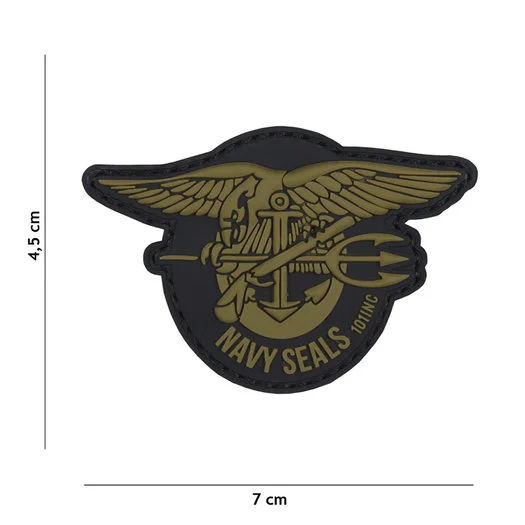 101 INC 3D PVC patch » Navy Seals » green