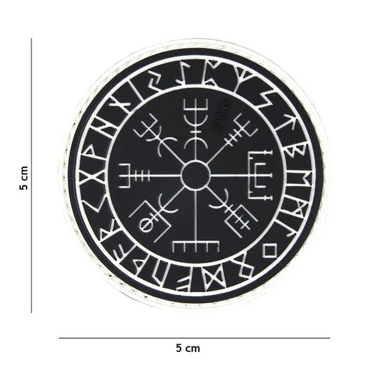 101 INC 3D PVC patch  » Protect shield  » noir