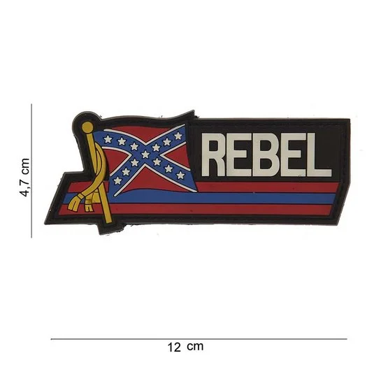 101 INC 3D PVC patch  » Rebel « 