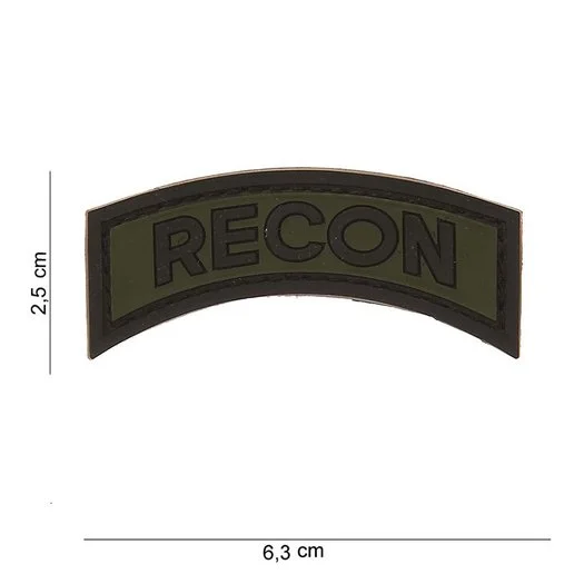 101 INC 3D PVC patch  » Recon  » Green