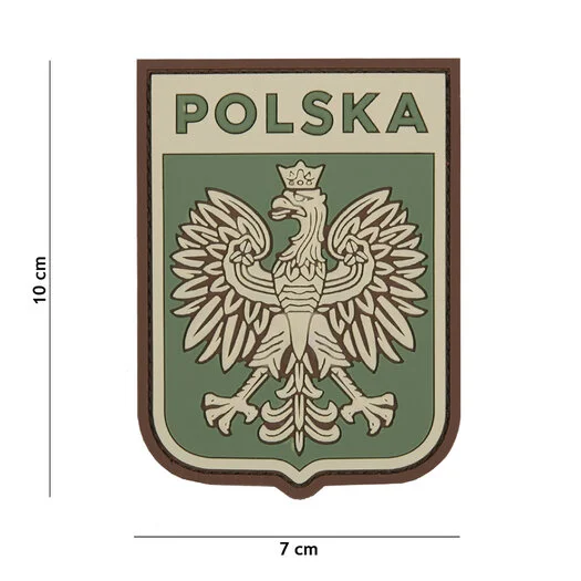 101 INC 3D PVC patch shield » Polish Shield «
