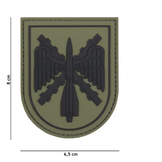 101 INC 3D PVC patch  » Spanish shield « 
