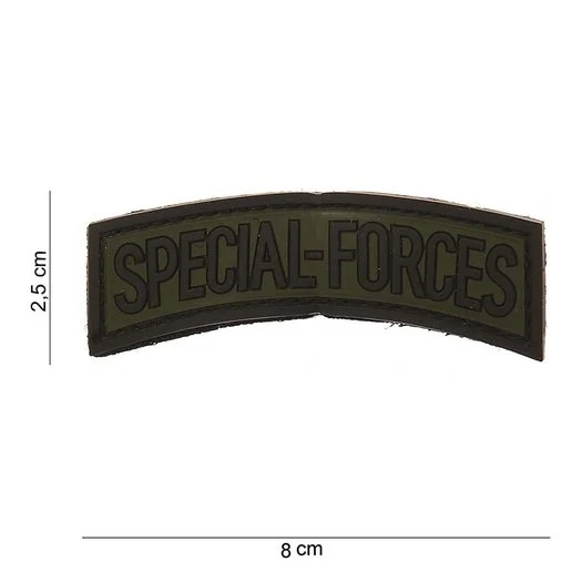 101 INC 3D PVC patch  » Special Forces  » Green