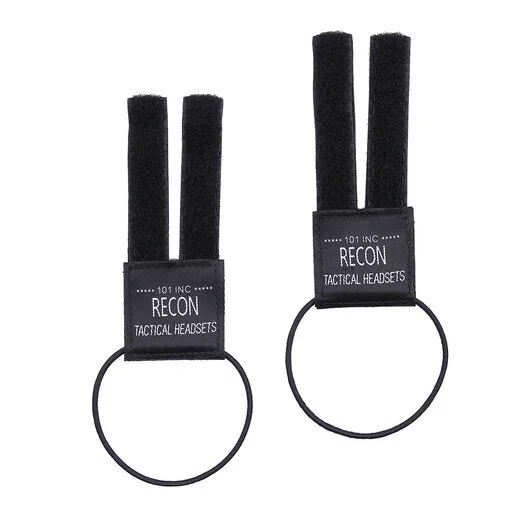 101 Inc kit de conversion pour casque tactique et casque Sordin, noir
