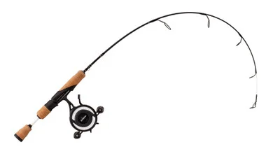 13 Fishing – FreeFall XL / Omen Ice Combo 36″ MH (Moyen Lourd) – Récupération à droite