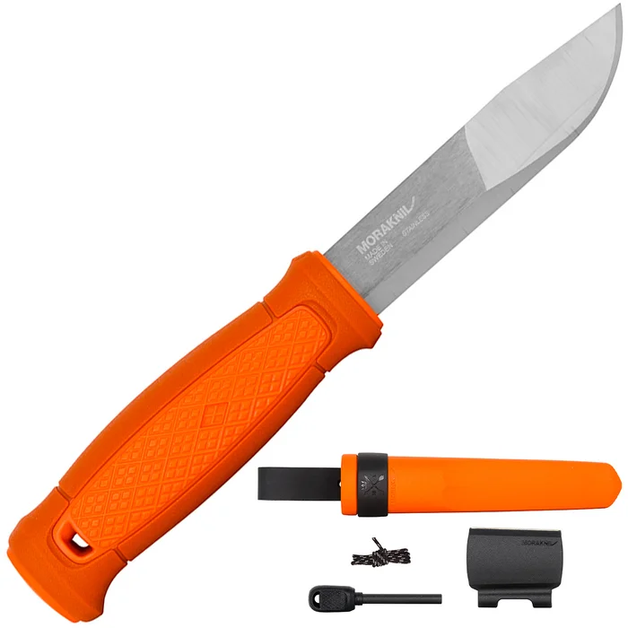 13913 – MoraKniv Kansbol Burnt Orange et Kit de survie