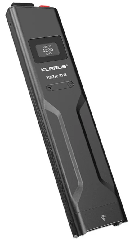 14.099282 – KLARUS X1-E Lampe Tactique Ultra Plate Version Sans Anneau