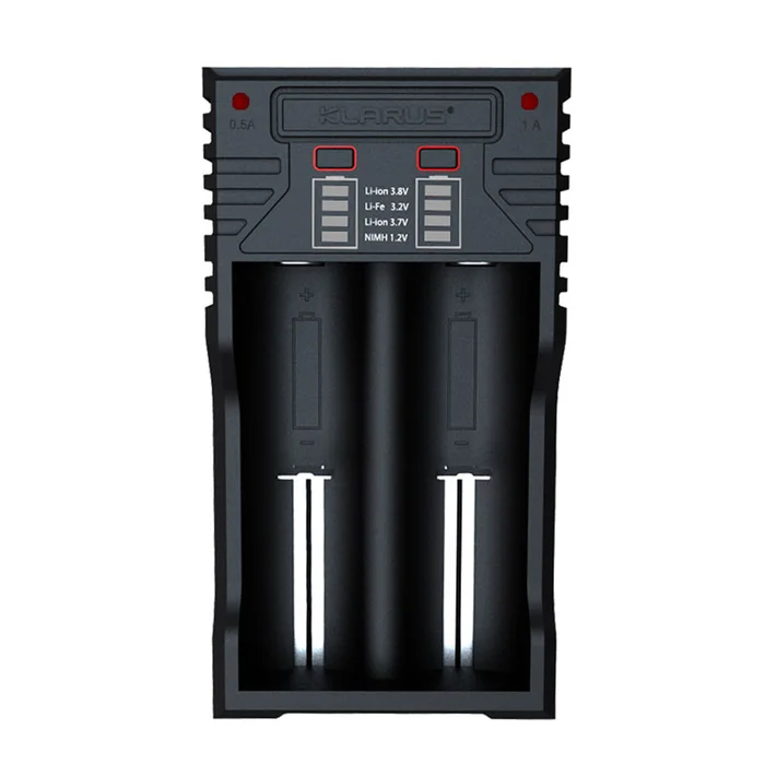 14.099900 – KLARUS Chargeur double K2 pour 18650/16340/14500