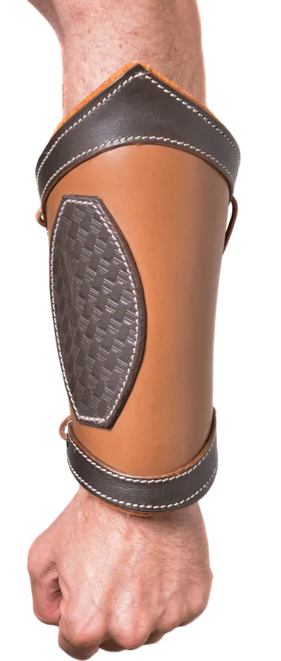 1616101200 – LARP Paire de Brassards en Cuir Celtiques
