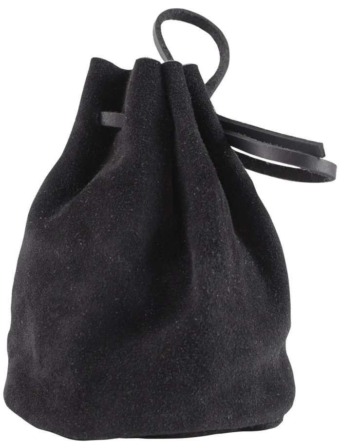 1638140030 – LARP Grande Bourse en Cuir noir