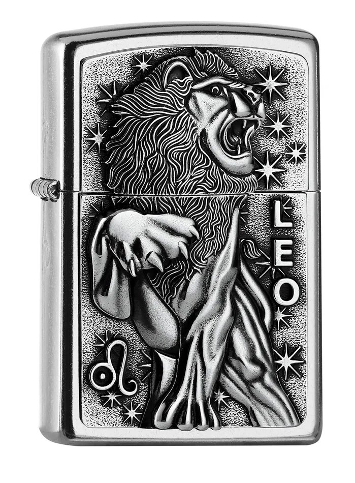2006497 – ZIPPO Leo Emblem Lion Astrologie