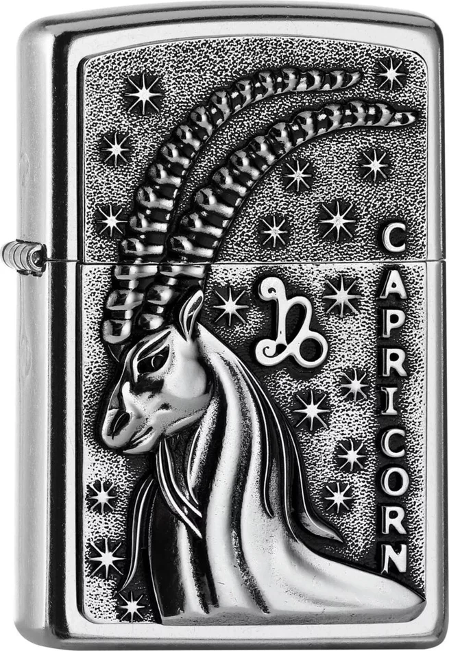 2006506 – ZIPPO Capricorn Emblem Astrologie