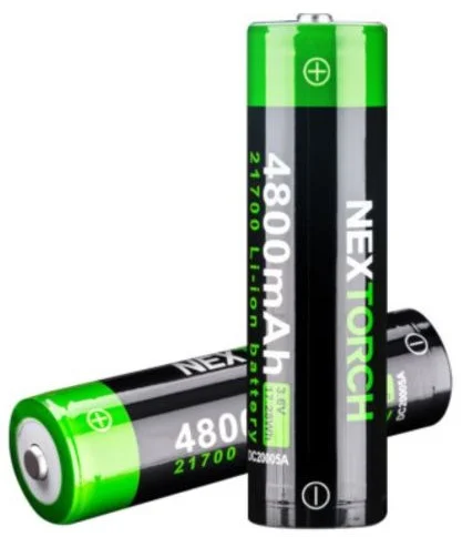 26.041948 – NEXTORCH 21700 3.6V 4800 mAh Batterie rechargeable