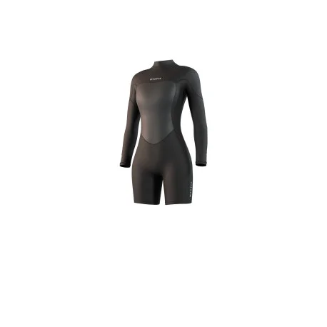 3 mmMystic Brand Combinaison LongArm Shorty 3/2 BZ Flatlock Wmn – Noir 2025
