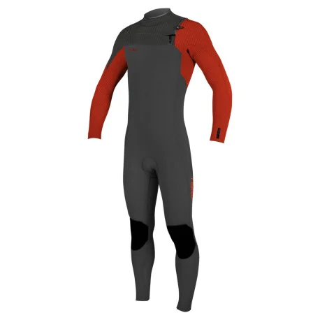4 mmO&rsquo;Neill Youth Hyperfreak 4/3+ Chest Zip Full Raven 2025