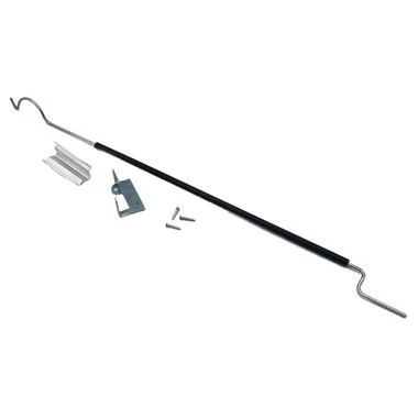 40 Up Tackle Company – Canne de voyage incurvée avec tube de graisse et clip