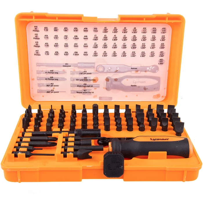 4019296 – Lyman 68 Piece Master Gunsmith Tool Kit