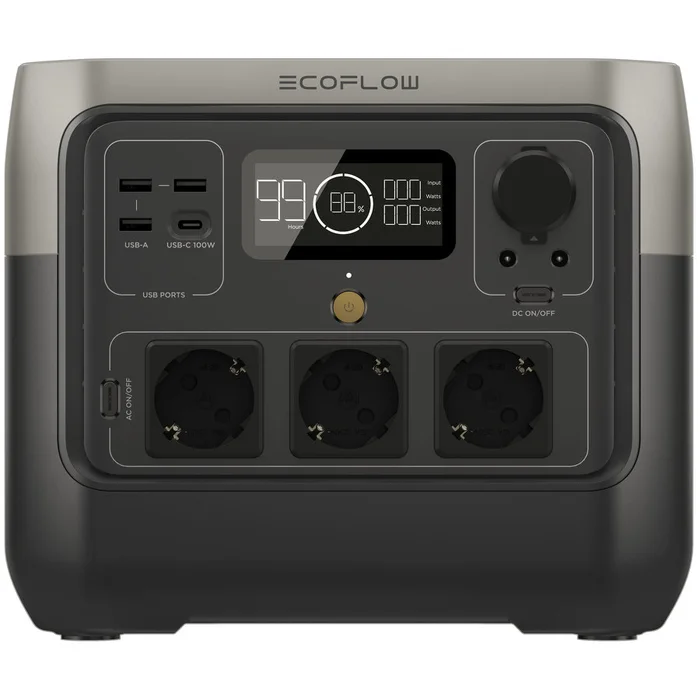 50092001 – ECOFLOW Station électrique portable River 2 PRO | 768 wh