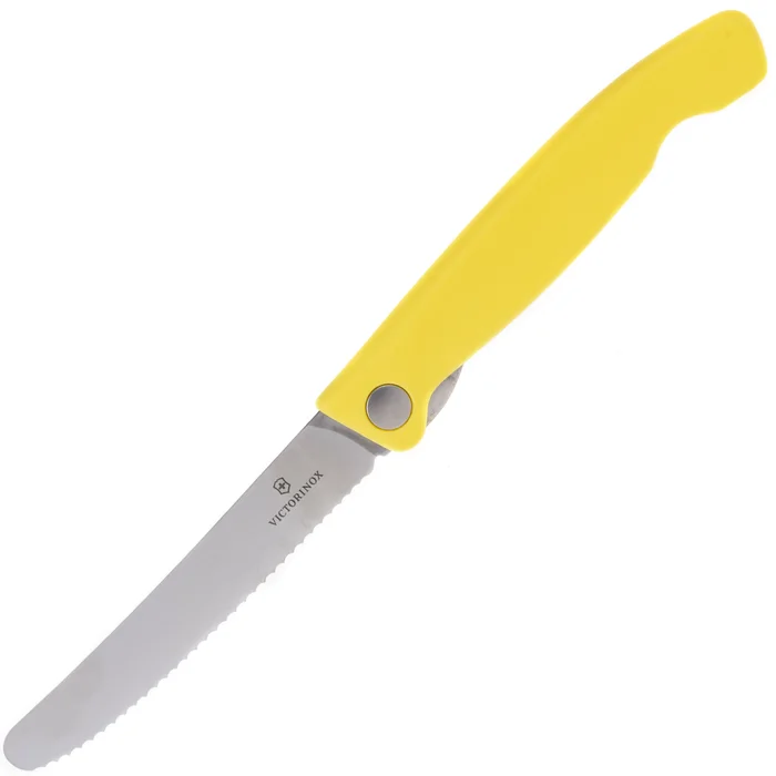 6.7836.F8B – Victorinox Couteau d’office pliant Swiss Jaune