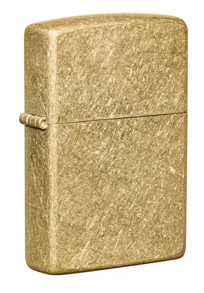 60005764 – ZIPPO Tumbled Brass Regular