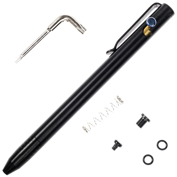 73515 – Big Idea Design Slim Bolt Action Pen Ti DLC