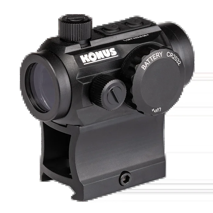 807041 – VISEUR KONUS SIGHT PRO NUCLEAR 1X22 3 MOA AVEC MONTAGE DOUBLE : HAUT ET BAS