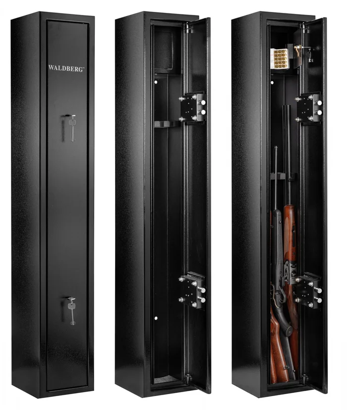 A55850 – Coffre first 5 armes à 2 clefs et 2 serrures – Waldberg