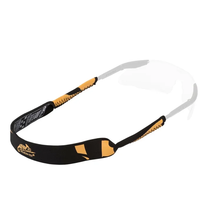 AC-NER-NE-0124B – Helikon Tex Cordon à lunettes néoprène noir et orange
