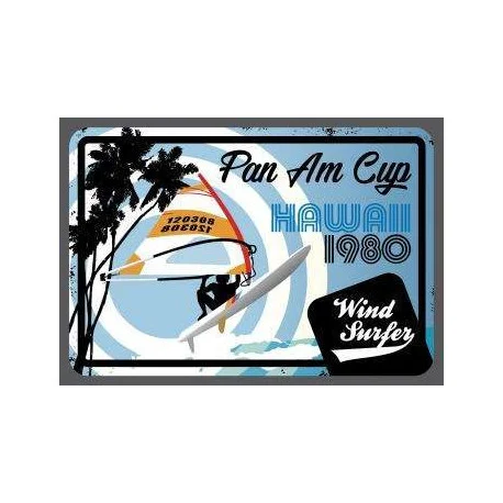 Accessoires SurfSurfpistols PLAQUE METAL DECORATIVE PAN AM