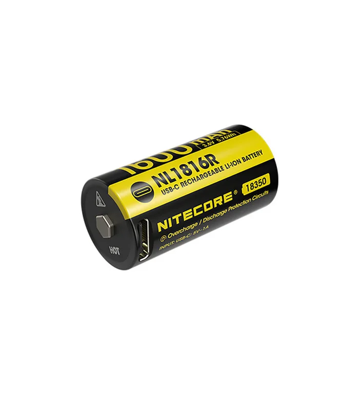 Accu Li-ion 18350 – 1600mAh