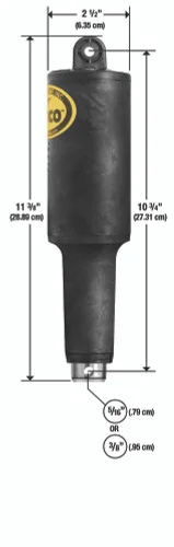 Actionneur Lenco 2 1/4″ de course Xd 3/8″ 24 V