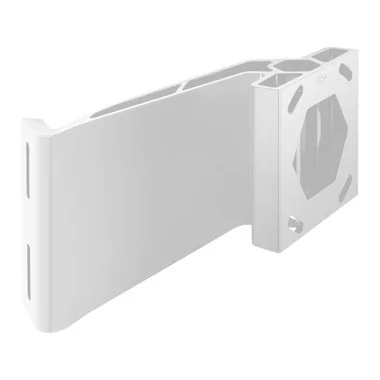 Adaptateur de plaque de cric blanc Minn Kota S54 pour Raptor tribord 5″ » recul 4″ » élévation