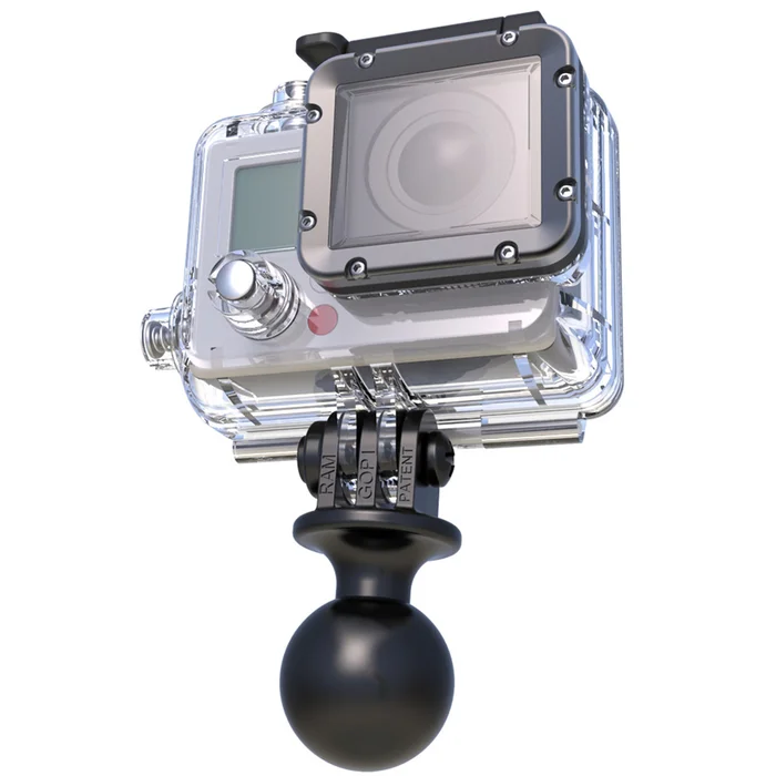 Adaptateur RAM Mount GoPro avec boule de 1″ – Image 3