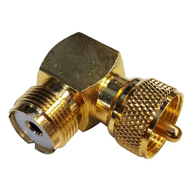 Adaptateur Shakespeare à angle droit – PL-259 vers SO-239