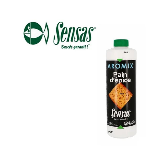 ADDITIF SENSAS AROMIX PAIN D&rsquo;EPICE 500ML
