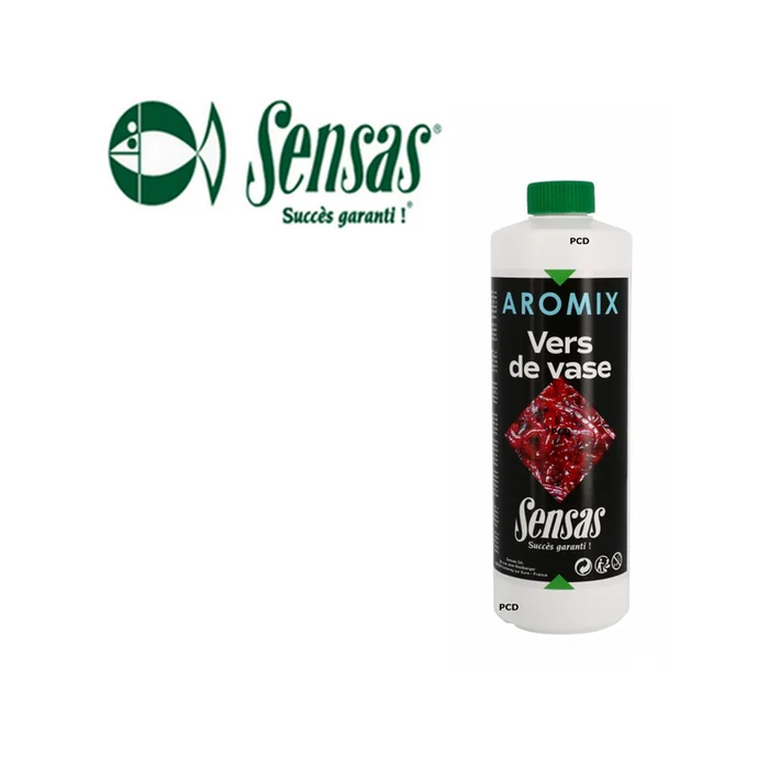 ADDITIF SENSAS AROMIX VERS DE VASE 500ML