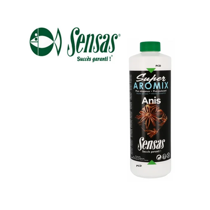 ADDITIF SENSAS SUPER AROMIX ANIS 500ML