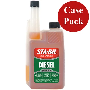 Additif stabilisateur et améliorant les performances de carburant STA-BIL Diesel Formula – 946 ml *Lot de 4*
