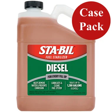 Additif stabilisateur et améliorant les performances du carburant STA-BIL Diesel Formula – 1 gallon *Caisse de 4*