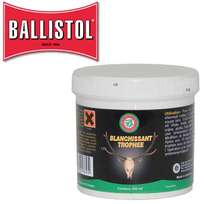 AGENT BLANCHISSANT BALLISTOL POUR CRANES 250ML