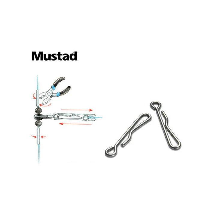 AGRAFES MUSTAD A POTENCE RAPIDE PAR 10