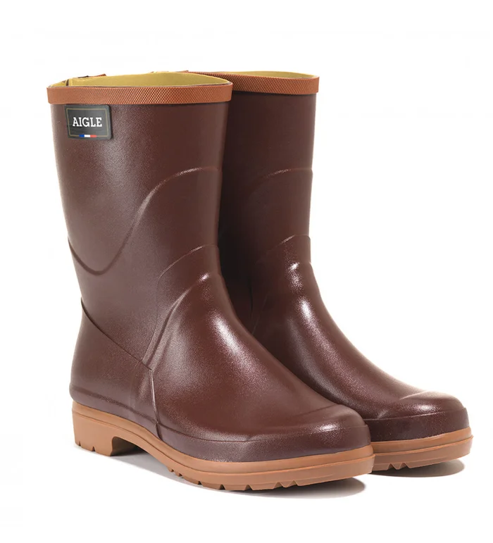 Aigle – Bottillon au chaussant universel Femme Bison L 2 Sureau