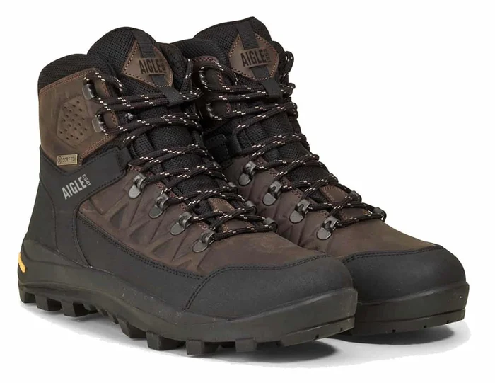 Aigle – Bottillons cuir haute performance Letrak SU GTX homme